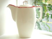 レッドドミノコーヒーポット