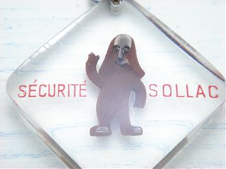 SECURITE SOLLAC ブルボンキーホルダー