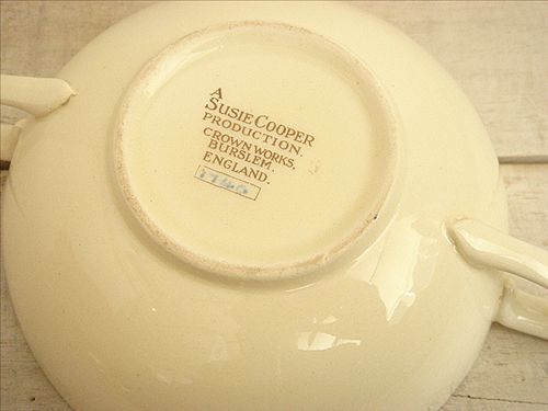 スージークーパー ブルー パトリシアローズ スープカップ＆ソーサー