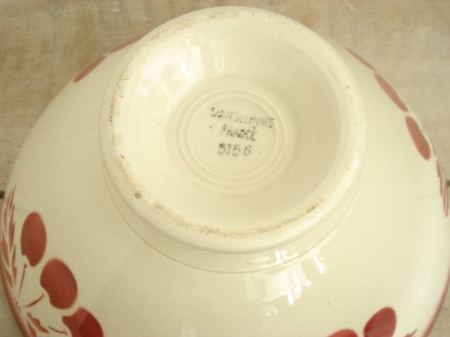 アンティークカフェオレボール