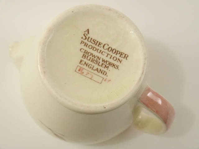 Susie cooper スージークーパー ピンク パトリシアローズ ミルクジャグ