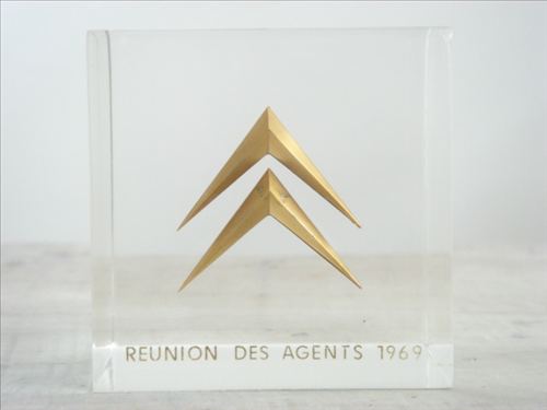 CITROENシトロエン ダブルシェブロンオブジェ