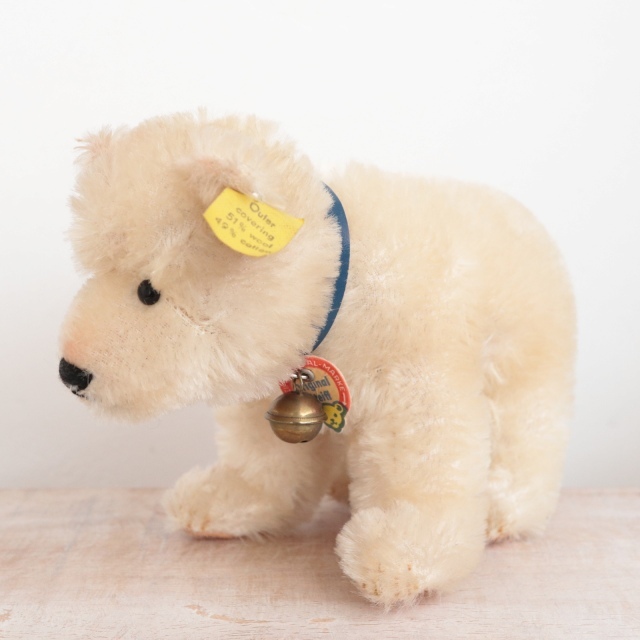 アンティーク シュタイフ シロクマ Steiff Polar Bear 12cm