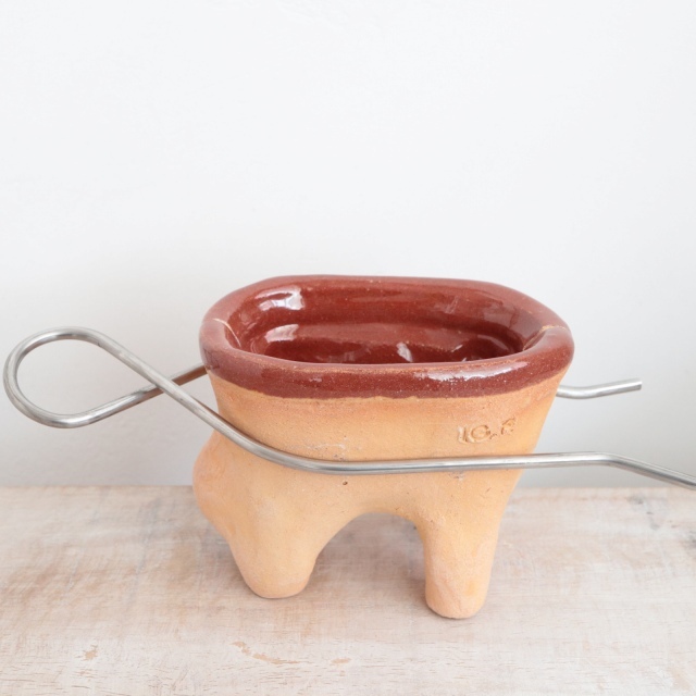 アニョーパスカル 赤ちゃんサイズ BEBE アルザス地方 スフレンハイム焼き 陶器製 ヒツジの型