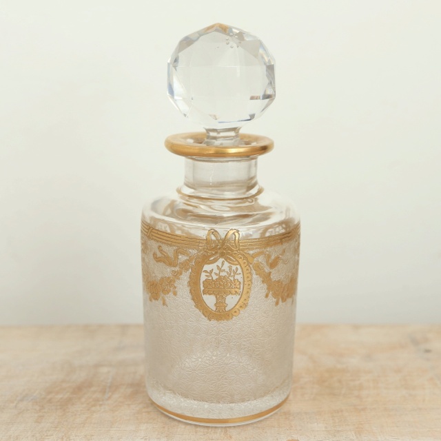 アンティーク 香水瓶 SAPHO フランス サンルイ製 Saint Louis