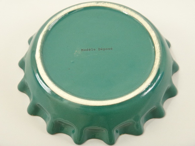 Perrier ペリエ ビンテージ灰皿 ゴールド