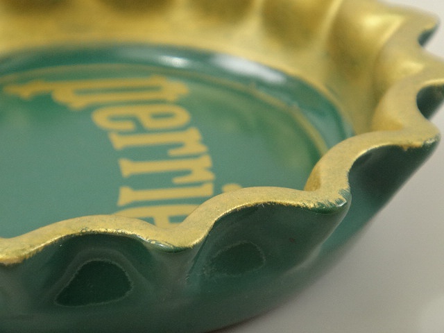 Perrier ペリエ ビンテージ灰皿 ゴールド